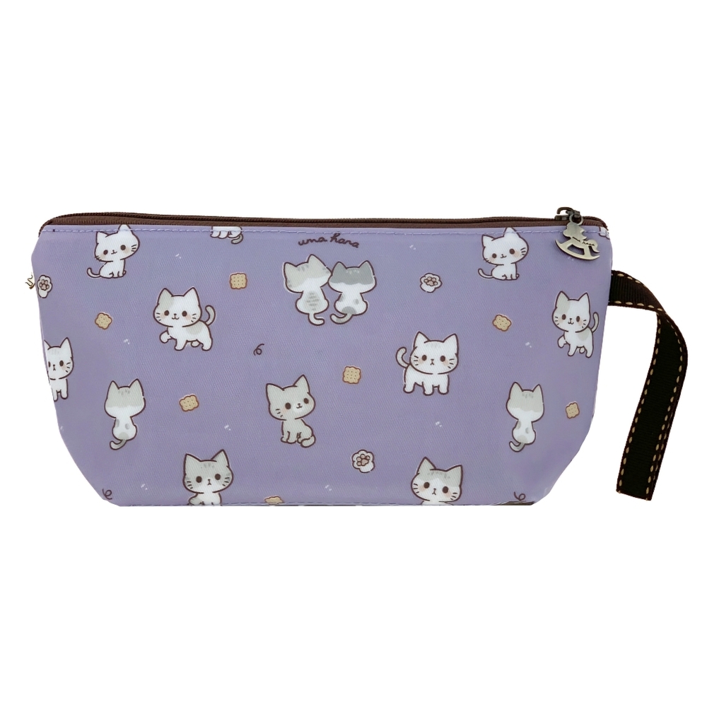 Waterproof Cat Dumpling Cosmetic Makeup Bag - Picture 1 of 11